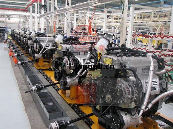 發(fa)動機(ji)流(liu)水線